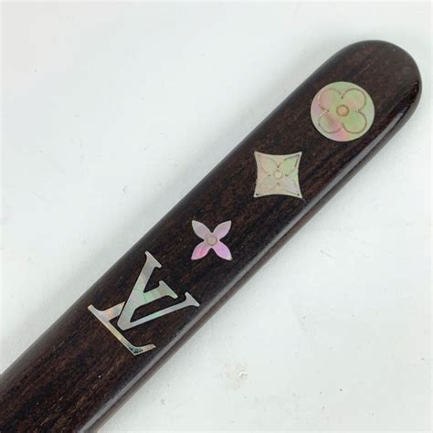 Louis Vuitton Wooden Logo Paper Knife Letter Opener 